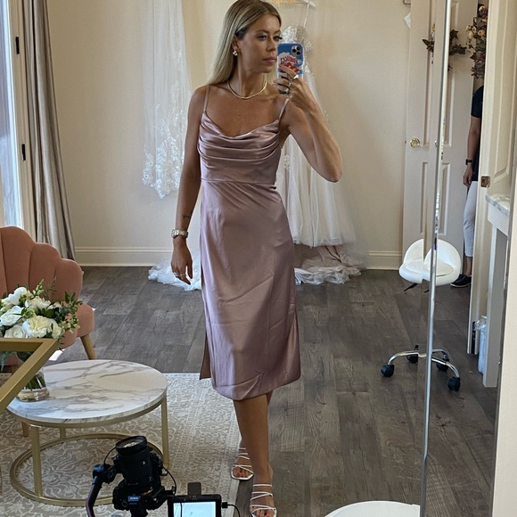 Revelry Dresses & Skirts - Revelry Satin dress